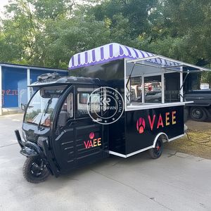 Camion de vente ambulante 2025, chariots chinois haut de gamme à vendre, chariot de crème glacée pour restaurant, remorque alimentaire - Product Image 4