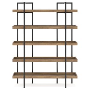 Estantería de Madera de Diseño Contemporáneo para Oficina o Biblioteca, Muebles de Madera Premium para Oficina en Casa, Sala de Estudio o Biblioteca Moderna - Product Image 4