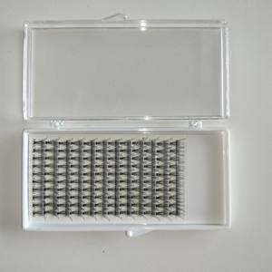 Nuevas Extensiones de Pestañas de Visón Sintético de 0.15mm, Volumen Completo, Hechas a Mano, en Racimos, Autoaplicables, DIY, Racimos Pre-fabricados 10D 20D 30D, Unión Térmica - Product Image 6