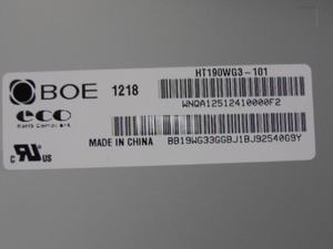 Module d'écran LCD d'origine HT190WG3-101 19 pouces WXGA 1440*900 250 nits grand angle de vision pour contrôle industriel - Product Image 3