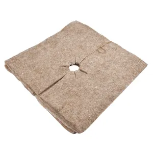 Yuchen Cheap Wholesale Price Sheep Wool Felt Fiber Anti Weed Mulch Mat Ground Cover Mats