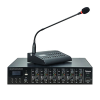 Amplificateur de mixage matriciel 6 canaux Thinuna PX-6240 6x240W Classe D, système de sonorisation professionnel pour l'audio commercial