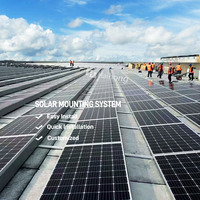 Module de tuiles solaires photovoltaïques complet haute efficacité 10 kW avec système PV solaire et qualité garantie pour montage solaire