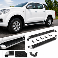 Marchepieds latéraux 4x4 en alliage d'aluminium, barres de marchepieds antidérapantes pour Nissan Navara NP300 2005-2022, accessoires 4x4