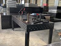 Nouvelle table de soudage 3D flexible avec acier nitruré et processus de nitruration de l'acier, angles de support personnalisables