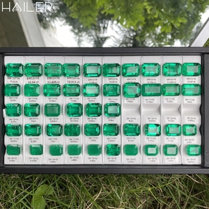 <strong>Emerald</strong> Cut Lab Grown Colombian <strong>Emerald</strong> Real <strong>Emerald</strong> Stones Gemstone <strong>Beads</strong> for Jewelry Making - Product Image 5