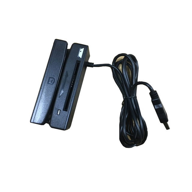 USB 1/2/3 Tracks Mag Stripe MSR+IC Chip Card Reader for Hotel Control De Acceso HCC-100
