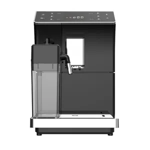 Machine à expresso numérique fonction chauffe-tasse en acier inoxydable machine à café expresso avec écran tactile