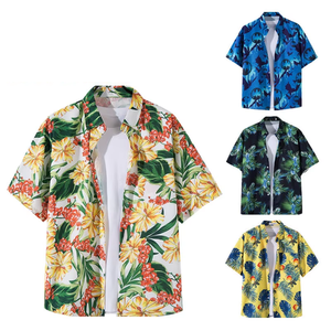 <span class=keywords><strong>Chemise</strong></span> d'Été de Créateur 2024 pour Hommes, à Manches Courtes, Style Hawaï Plage – <span class=keywords><strong>Chemise</strong></span> Hawaïenne Décontractée et Personnalisable pour Homme - Product Image 1