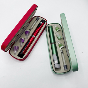 Convenient PU Leather Pen Storage Box High Grade Printable Logo Protective <b>Case</b> with <b>Needle</b> Tip for Daily Carry <b>Case</b> - Product Image 5