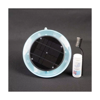 Vente chaude, ioniseur solaire efficace pour l'élimination du chlore, aspirateur automatique flottant pour l'eau de piscine