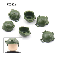 En gros, Mini-accessoires et équipement miniature en plastique pour figurines : Béret, Casquette de patrouille, Chapeau Boonie, Casquette de cadet, Blocs de construction et Briques de construction