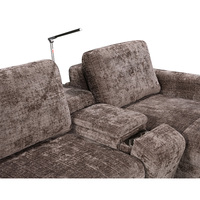 Canapé d'angle convertible deux places de style européen en éponge, avec rangement, rembourré, pour salon et appartement – Vente en gros, haute qualité