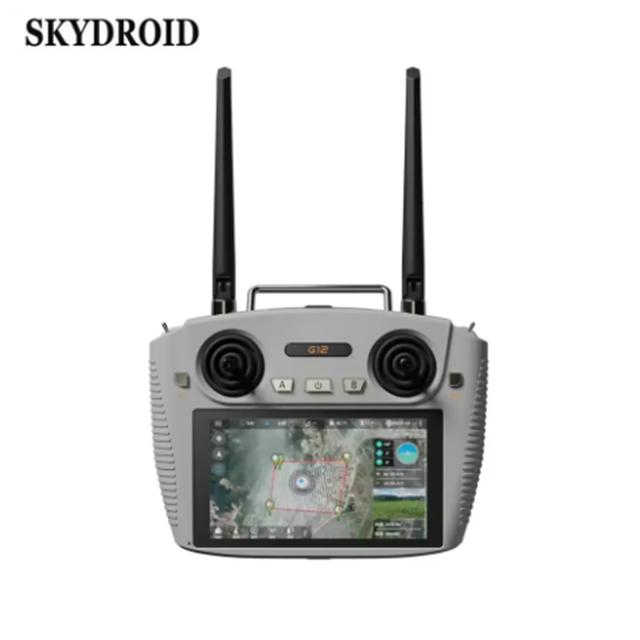 Skydroid G12 Remote Control with 2.4GHz /5.8GHz Dual Band 5.5inch 1080P High-Definition Display 20KM Digital Image Transmission