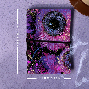 Cuaderno compacto A6 hecho a mano, regalo reflexivo de regreso a la escuela para estudiantes internacionales, adecuado para notas de idiomas <span class=keywords><strong>y</strong></span> Campu - Product Image 4