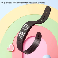 Bracelet Connecté Intelligent AMOLED GPS Podomètre de Course Réveil Vibrant Carré en Silicone pour Hommes, Femmes et Étudiants