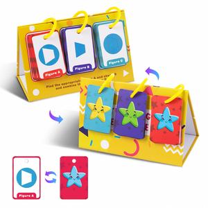 Herramienta Educativa Interactiva, Juego de Geometría Atractivo para Enseñar Conceptos de Aprendizaje Temprano, Tabla de Formas - Product Image 3