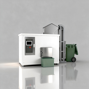 Máquina de Reciclagem de Resíduos Alimentares Triturador de Lixo - Compostador de Alimentos, Recicla Resíduos de Cozinha para Restaurantes - Product Image 1