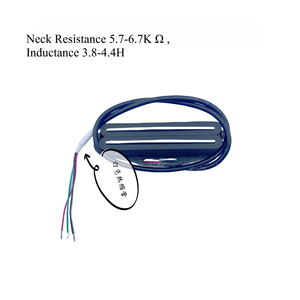 Mini <span class=keywords><strong>guitare</strong></span> électrique en acier et carton, petite, double piste, micro Alnico5, noire, portable et légère - Product Image 3