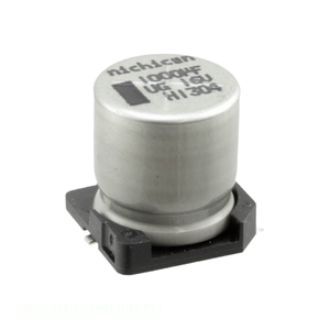Condensateur original 220 uF à montage en surface CAP ALUM 220UF 20% 50V SMD UUG1H221MNQ1ZD - Product Image 1