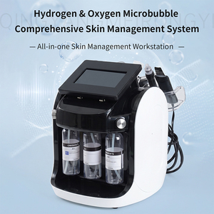 Appareil facial multifonctionnel à microbulles d'hydrogène et d'oxygène DerOEMSKIN avec écran tactile réglable et 3 flacons pour salons de beauté - Product Image 6