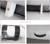 Glissière d'évacuation gonflable en PVC pour avion d'urgence
