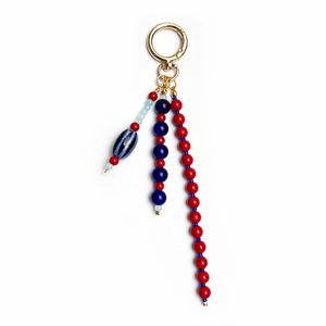 Nuovi Ciondoli Multicolore in Agata con Perline a Tre Strati e <span class=keywords><strong>Charm</strong></span> Anguria per Borse da Donna - Product Image 3