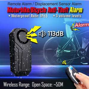 מוצרים הנמכרים היטב IP65 אזעקת אופניים עמיד למים מערכת אבטחה לאופניים אזעקת אבטחה נגד גניבה לאופניים - Product Image 4