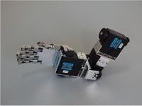 Humanoid bipedal robot arm/3 degrees of freedom/with 5 fingers assembled and shipped metal palm finger arm