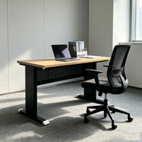 Table de bureau moderne, table de conférence, table de réception de luxe, mobilier commercial pour la maison
