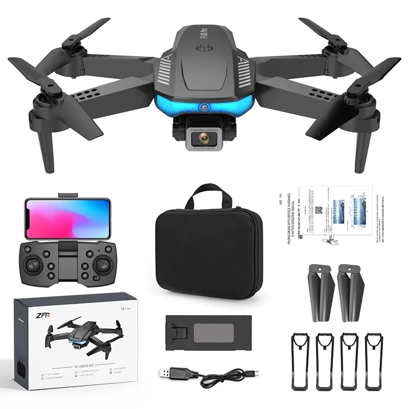 Flyxinsim Wholesale F185 Pro With Camera Drohn Wifi Fpv Avoid Obstacle Quadcopter RC Droen Dron 4K Drone