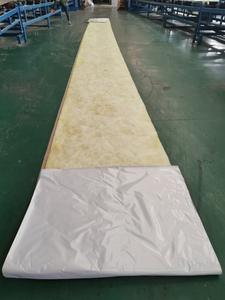 Isolamento De Lã De Vidro Pressionado Best Seller ISO Certified <span class=keywords><strong>Glass</strong></span> <span class=keywords><strong>Wool</strong></span> Roll Isolamento Forno Teto na <span class=keywords><strong>China</strong></span> - Product Image 3