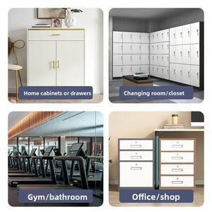 <span class=keywords><strong>Serrure</strong></span> de meuble intelligente sans clé Liantian F155 à écran tactile, modes public et privé, pour casier de gym et mobilier de bureau - Product Image 5