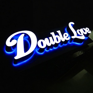 Letrero Comercial Personalizado con Retroiluminación LED, Letrero Luminoso para Salón, Letrero de Recepción con Logotipo, Letras Acrílicas 3D - Product Image 3