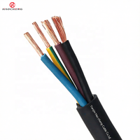 Câble souple gainé de caoutchouc JHS 2 3 4 5 6 7 conducteurs 0,75 mm² 1,5 mm² 2,5 mm² Câble submersible en caoutchouc étanche