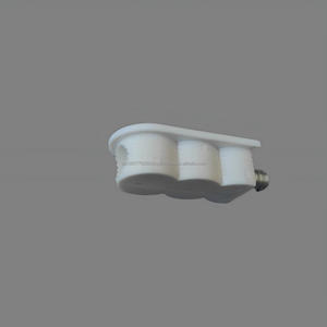 GQK 3-in-1 Plastic Furniture Link Wardrobe Bookcase Plastic Board Bracket <b>Nails</b> Fixed Fastening Connectors - Product Image 3