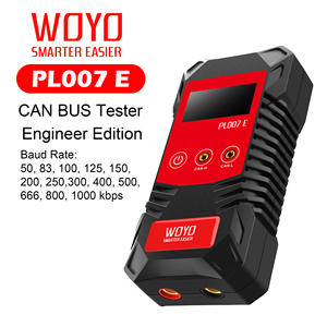 Probador de CAN BUS WOYO PL007 E Edición Ingeniero Sin Cortar Cables, Identifica CAN-High y CAN-Low Automáticamente - Product Image 2