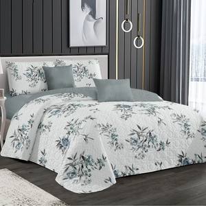 تخصيص النمط الحديث ثلاث قطع لينة مبطن الصلبة غطاء السرير مجموعة مكافحة ساكنة مكافحة الغبار العث 400TC البوليستر كل الموسم - Product Image 3