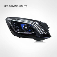 Phares LED modifiés pour Mercedes-Benz Classe S W222 2013-2020, phares LED DRL, clignotants, feux de route 12V