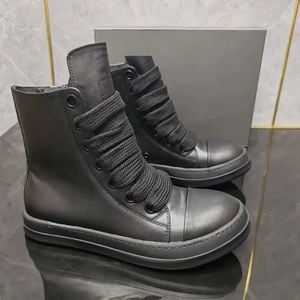 Premium Quality High Top Owens Sneakers for Men and Women Stylish Classic Design Leather Casual Walking <b>Shoes</b> - Product Image 4