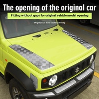 Pour Suzuki Jimny JB74/64 garde de capot moteur modifié pour Kits de carrosserie de voiture Jimny avec accessoires de voiture de garniture tout-terrain