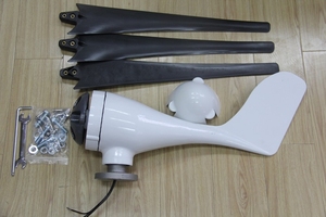 Sistema Generador de Energía Eólica de Tres Aspas para el Hogar, Generador de CA de Pequeño Molino de Viento para Uso en CCTV, Molino de Viento de 100W 200W 300W 400W - Product Image 5