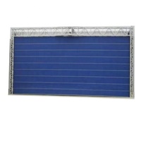 Puerta Industrial de Alta Velocidad Plegable y Apilable para Hangares de Aviones con Tela Nano PVC Resistente al Viento para Aeropuertos y Almacenes Wuxi Shelter