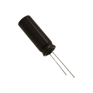 Condensador de Aluminio de Canal del Fabricante 4700 uF UPJ0J472MHD, 4700UF 20% 6.3V, Tipo Radial, de Orificio Pasante - Product Image 1