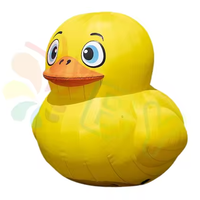 BOYAN bain gonflable en plastique en vrac en caoutchouc de course flottante bon marché canard jaune