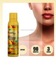Spray autobronzant professionnel de luxe bio à votre marque privée pour le corps, haute qualité, pour tous types de peau