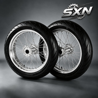 Kit de roues et pneus électriques Sur-Ron Ultra Bee Supermoto 17 pouces, argent, CNC, haute performance, pièces de modification pour moto tout-terrain