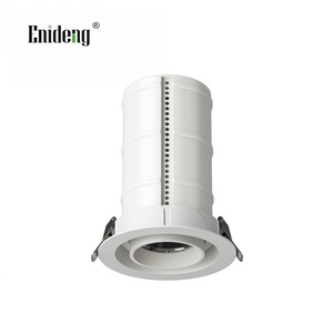 <span class=keywords><strong>Spot</strong></span> encastré en aluminium AC <span class=keywords><strong>220V</strong></span>, découpe de 95 mm, orientable télescopique, projecteur de plafond commercial COB - Product Image 5