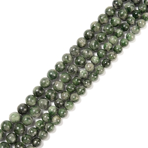 Perlina di cristallo giallo naturale <span class=keywords><strong>verde</strong></span> grezzo 8mm 10mm perline di <span class=keywords><strong>pietra</strong></span> rotonde lisce per creazione di gioielli bracciale - Product Image 3