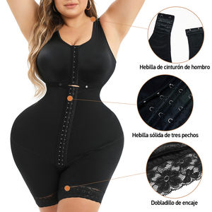 Gaine postopératoire Powernet Faja à 3 crochets pour femmes, gaine de Compression Lipo, pour femmes - Product Image 3